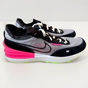 Nike Waffle One Sneakers Womens 7.5 Watermelon Black/Green/Pink Shoes DM8143-100